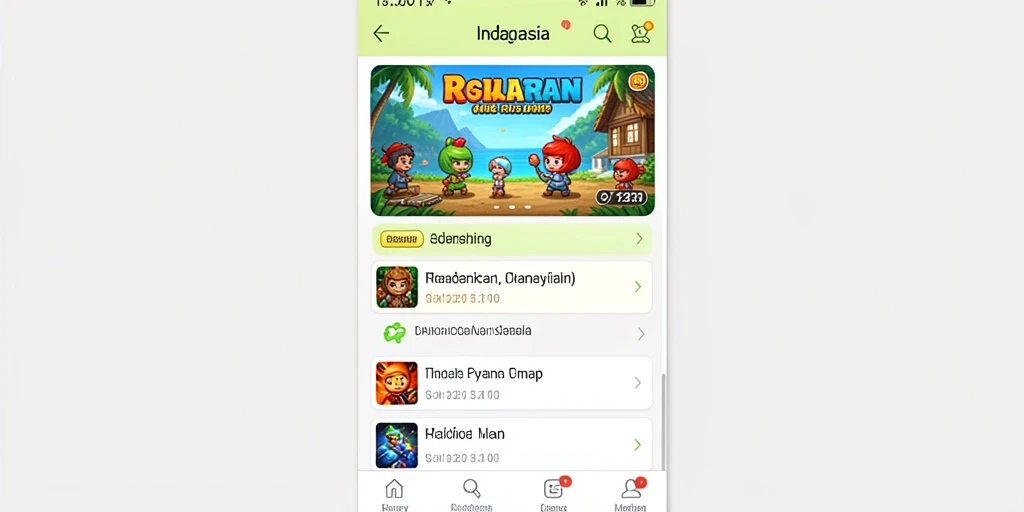 Screenshot ketiga menunjukkan momen seru dalam permainan.