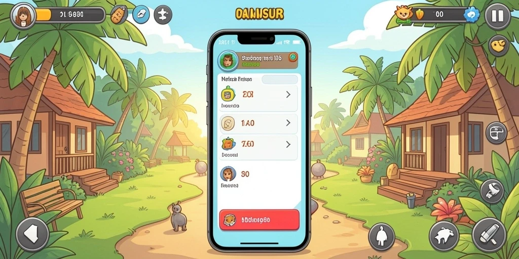 Screenshot 3: Fitur multiplayer saat bekerja sama dengan teman.