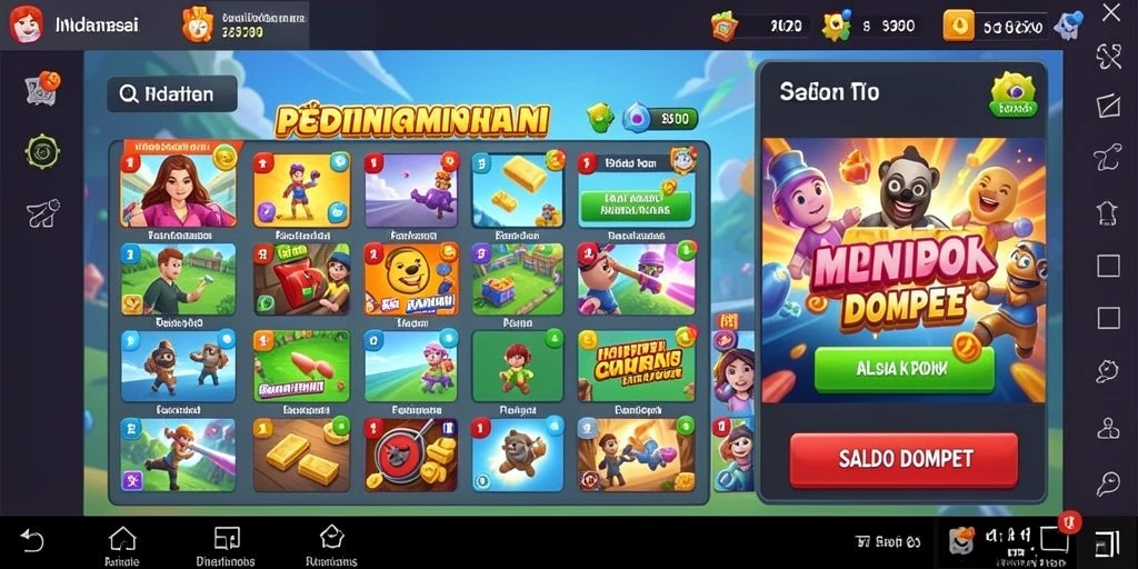 Fitur komunitas untuk berinteraksi dengan pemain lain.